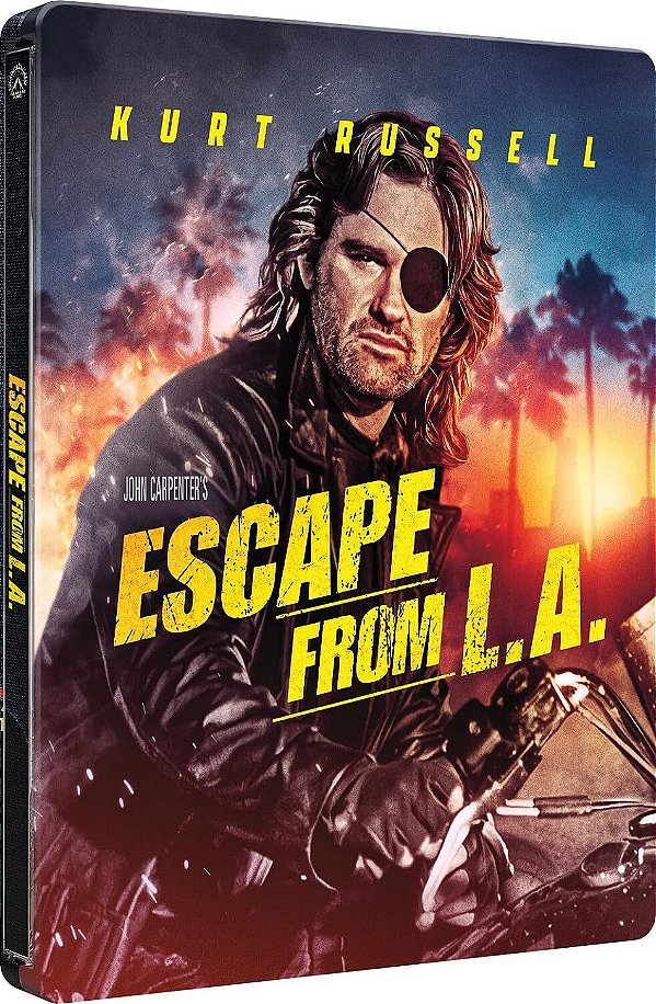 Fuga de Los Angeles - Steelbook [4K UHD + Blu-ray, 1996] Legendado - Pré-venda