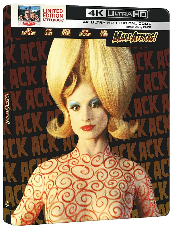 Marte Ataca! - Steelbook [4K UHD, 1996] - Pré-venda