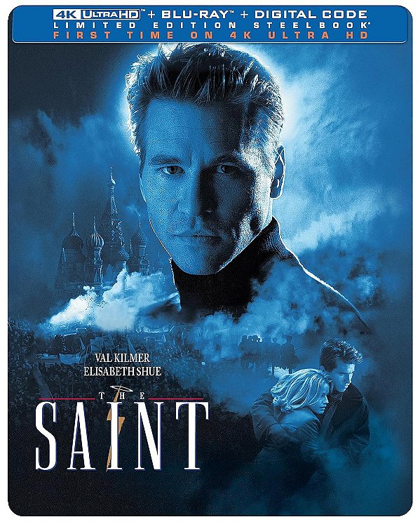 O Santo - Steelbook [4K UHD + Blu-ray, 1997] - Pré-venda