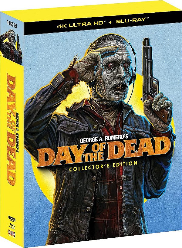Dia dos Mortos - Edição de Colecionador [4K UHD + Blu-ray, 1985] - Pré-venda