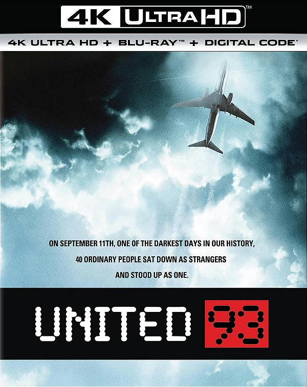 Vôo United 93 [4K UHD + Blu-ray, 2006] - Pré-venda
