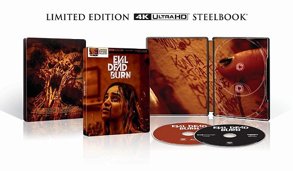 A Morte do Demônio: Em Chamas - Steelbook [4K UHD + Blu-ray, 2026] - Pré-venda