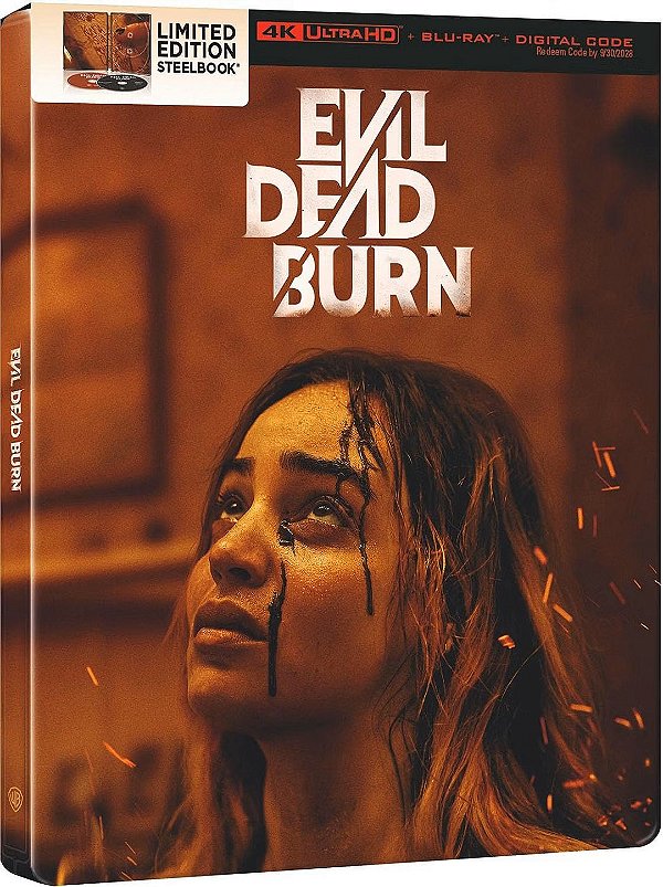 A Morte do Demônio: Em Chamas - Steelbook [4K UHD + Blu-ray, 2026] - Pré-venda