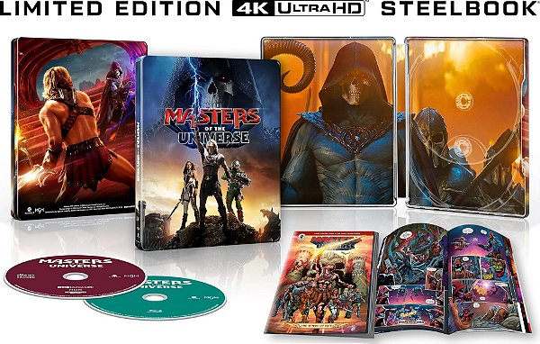 Mestres do Universo - Steelbook [4K UHD + Blu-ray, 2026] - Pré-venda
