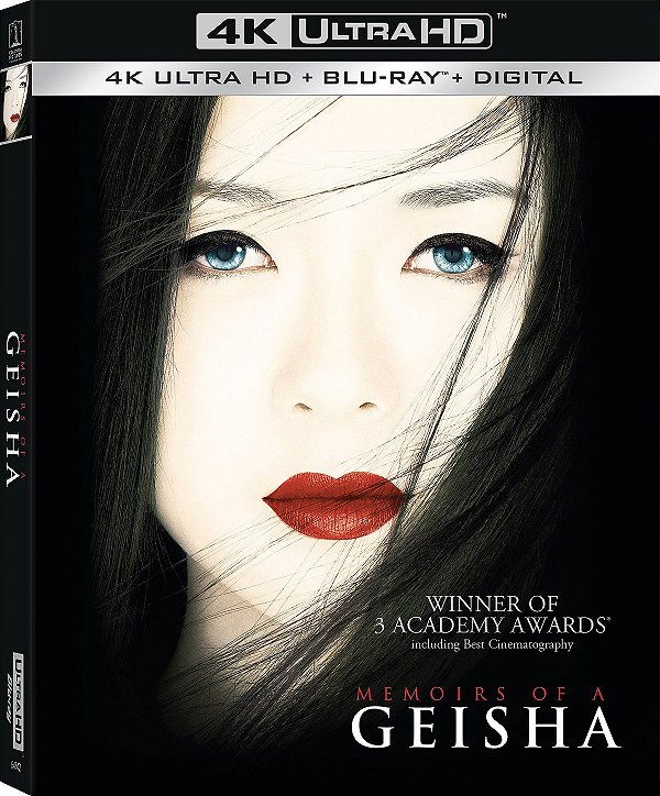Memórias de uma Gueixa [4K UHD + Blu-ray, 2005] - Pré-venda