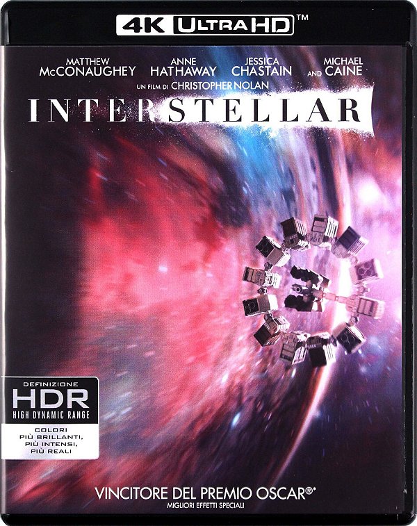 Interestelar [4K UHD + Blu-ray + Blu-ray Bônus, 2014] Dublado Legendado - Pré-venda