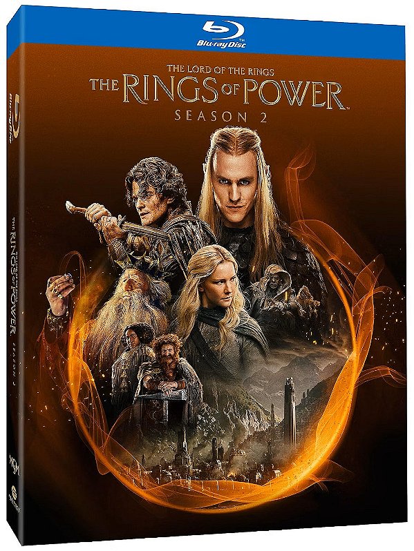 O Senhor dos Anéis: Os Anéis de Poder - 2ª Temporada [Blu-ray, 2024] - Pré-venda