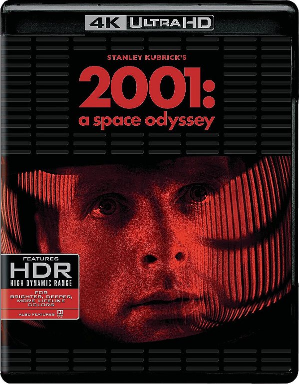 2001: Uma Odisséia no Espaço (4K UHD + Blu-ray Remasterizado + Blu-ray Bônus, 1968) Dublado Legendado