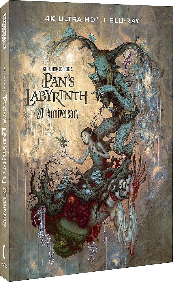 O Labirinto do Fauno - Steelbook [4K UHD + Blu-ray, 2006] - Pré-venda