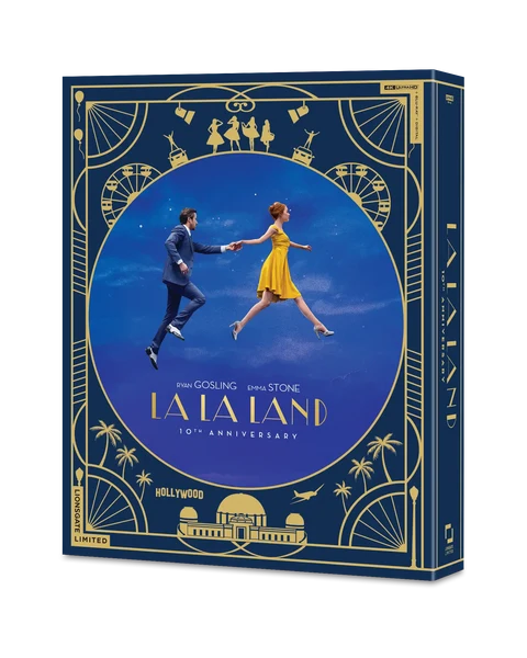 La La Land - Edição de Colecionador de 10º Aniversário [4K UHD + Blu-ray, 2016] - Pré-venda