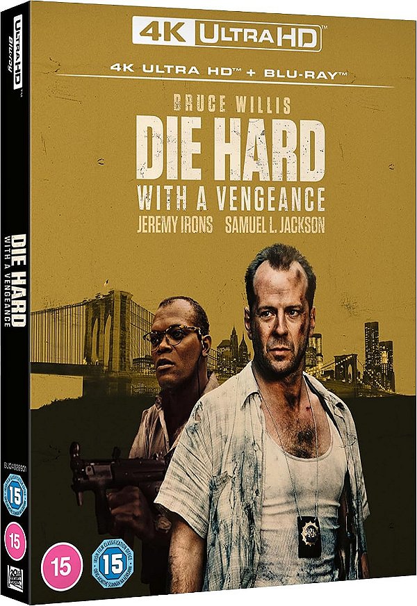Duro de Matar 3: A Vingança [4K UHD + Blu-ray, 1995] - Pré-venda