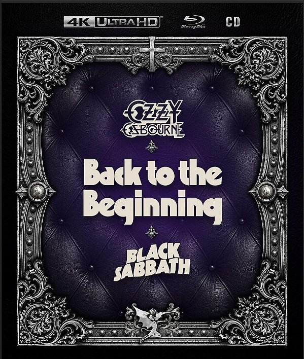 Ozzy Osbourne & Black Sabbath: Back to the Beginning [4K UHD + Blu-ray + CD, 2025] - Pré-venda