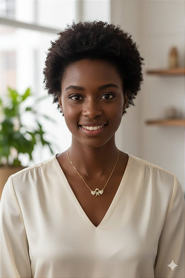 Colar Filho- menino todo cravejado entre dois coração (BANHO DE OURO)