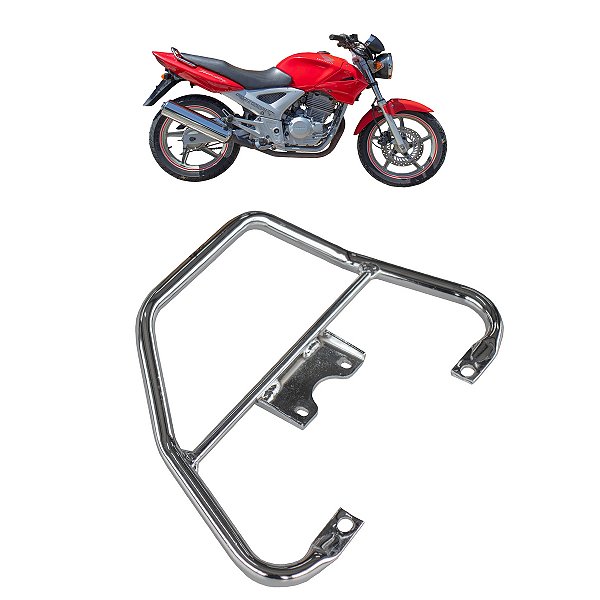 ALÇA TRASEIRA CBX 250 TWISTER 2002 / 2008 ESPECIAL CROMADO