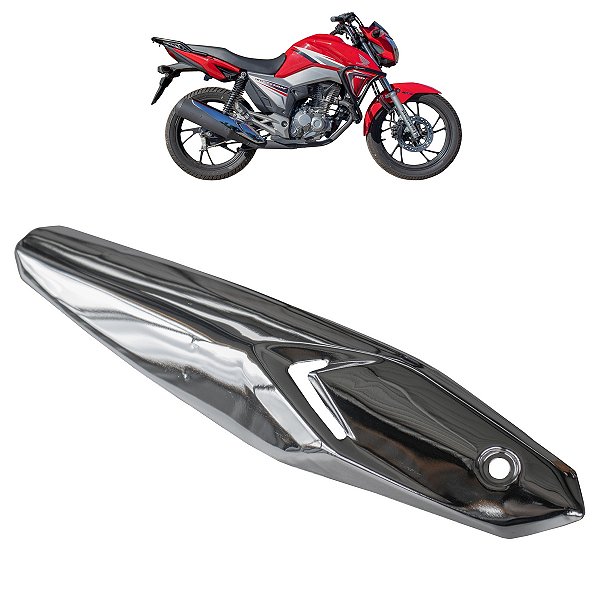 PROTETOR ESCAPE TITAN 160 2015 FAN 160 2015 ORIG. CROMADO
