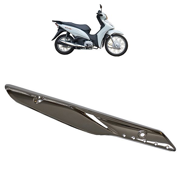 PROTETOR ESCAPE BIZ 110-125  2018 EM DIANTE CROMADO
