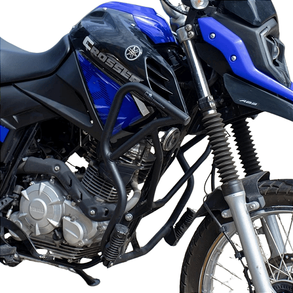 PROTETOR DE CARENAGEM CROSSER 150 2014 EM DIANTE PRETO FOSCO