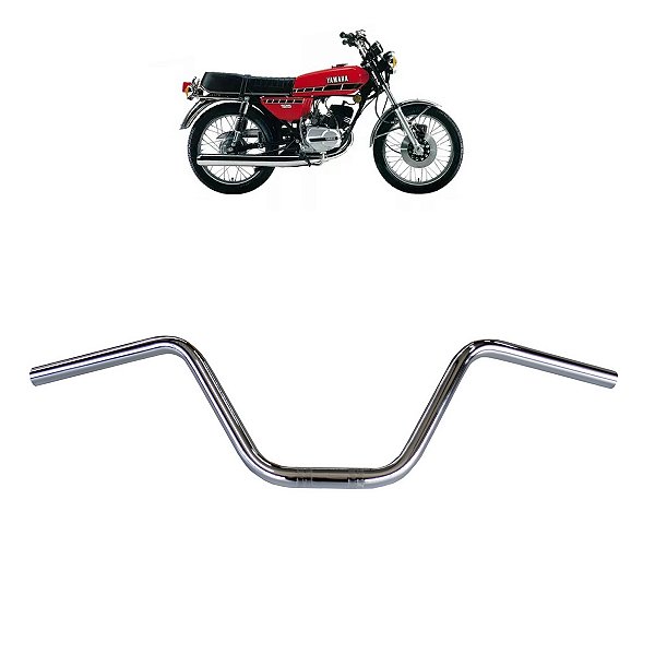 GUIDAO RX 125 79/85 MODELO ORIGINAL CROMADO