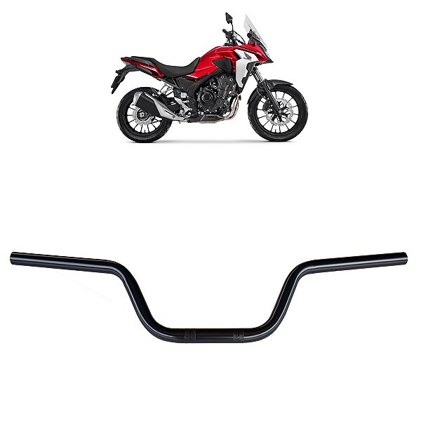 GUIDÃO CB 500 X 14/19 MODELO ORIGINAL CONTRAPESO C/ ROSCA
