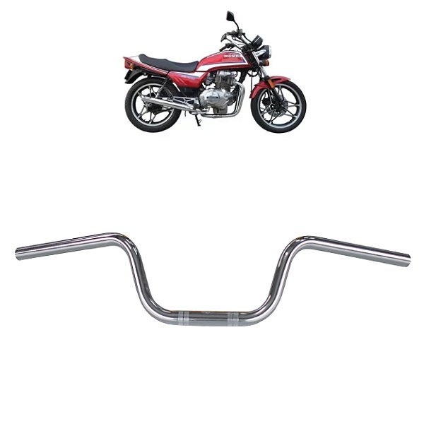 GUIDAO CB 450 DX 83/87 ORIGINAL CROMADO