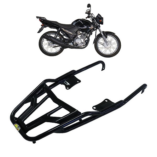 BAGAGEIRO VISION YBR FACTOR 125  09/16 REFOR. LONGO PRETO