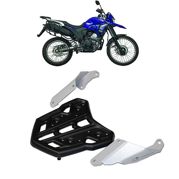 BAGAGEIRO VISION XTZ LANDER 250 2019 EM DIANTE PRETO FOSCO