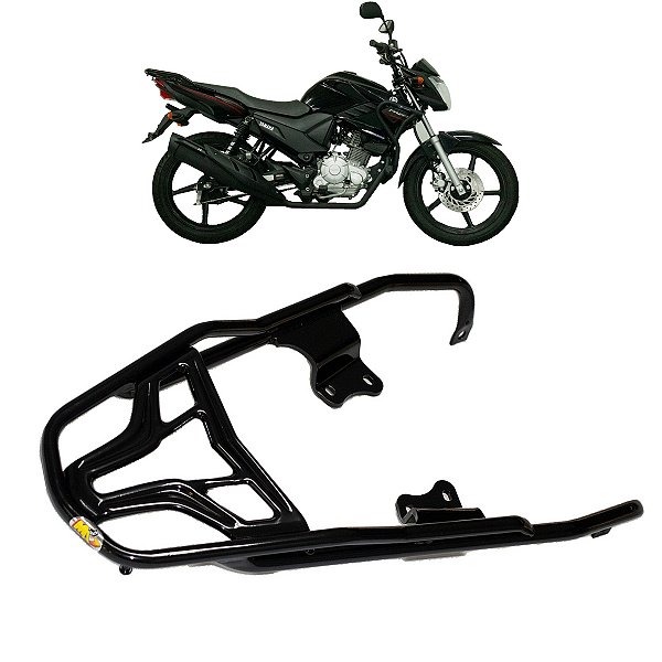 BAGAGEIRO VISION FAZER 150 2014 EM DIANTE REFOR. LONGO PRETO