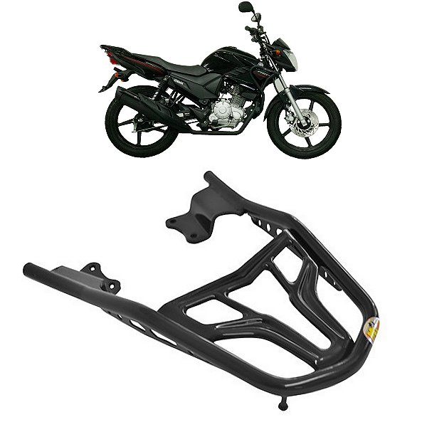BAGAGEIRO VISION FAZER 150 2014 EM DIANTE CURTO PRETO