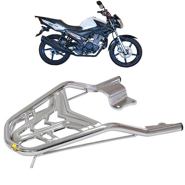 BAGAGEIRO VISION FACTOR 150 2016 EM DIANTE CURTO CROM.