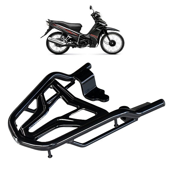 BAGAGEIRO VISION CRYPTON 115 10/17 CURTO PRETO
