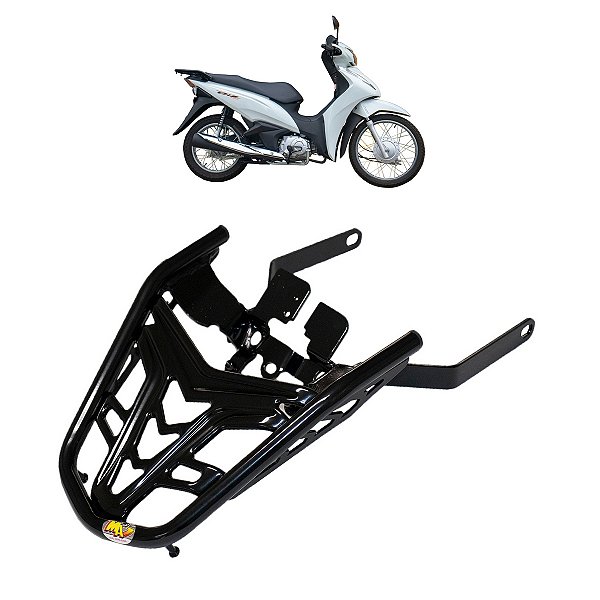 BAGAGEIRO VISION BIZ 110-125 2018 EM DIANTE REFOR. PRETO