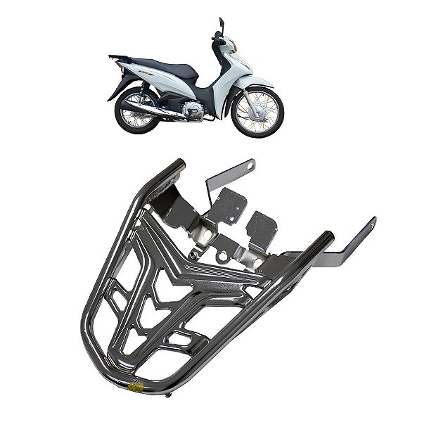 BAGAGEIRO VISION BIZ 110-125 2018 EM DIANTE REFOR. CROM.