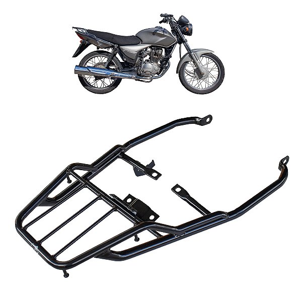 BAGAGEIRO TREF. CG TITAN 150 04-08 REFOR. LONGO PRETO