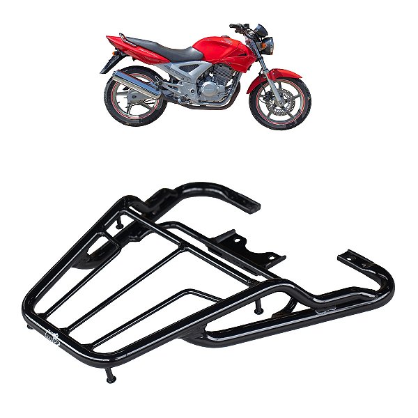 BAGAGEIRO TREF. CBX 250 TWISTER 02/08 REFOR. CURTO PRETO