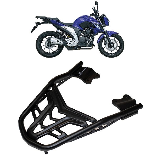BAGAGEIRO FAZER FZ 25 2018 EM DIANTE PRETO FOS.