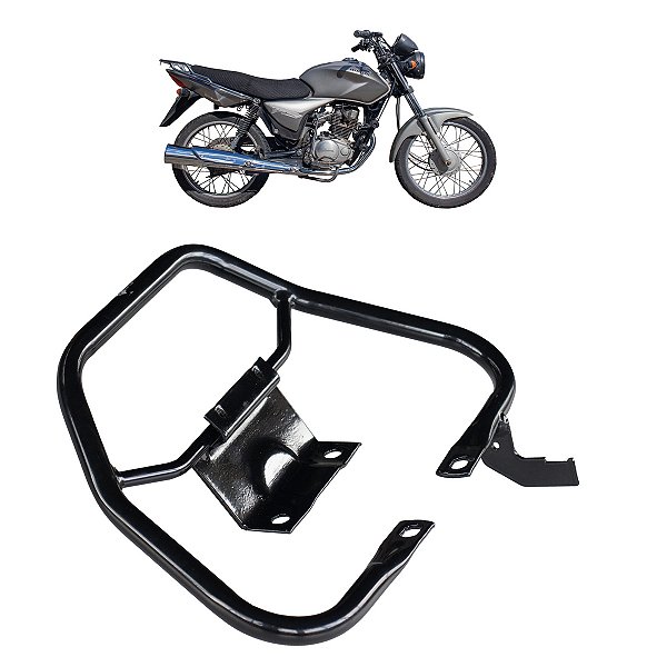 ALCA TRASEIRA CG TITAN 150 -SPORT 04/08 ESPECIAL PRETO