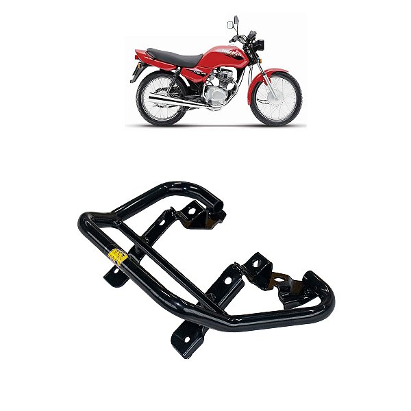 ALCA TRASEIRA CG TITAN 125 93/99 ESPECIAL PRETO