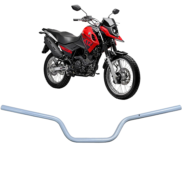 GUIDÃO CROSSER 150 2023 EM DIANTE MODELO ORIGINAL PRATA