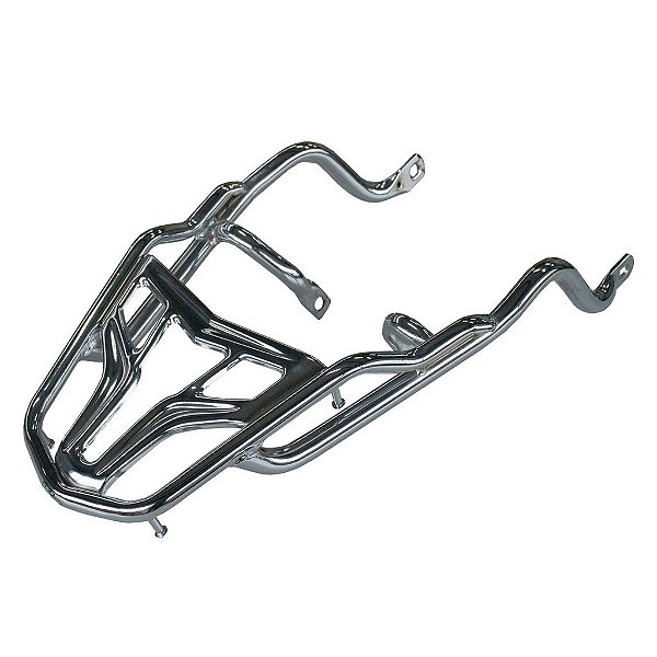 BAGAGEIRO BIZ 125 2011A 2017 REFORÇADO CROMADO MA ACESSÓRIOS