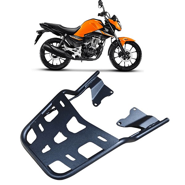 BAGAGEIRO CG TITAN FAN START 160 2025 EM DIANTE CURTO PRETO