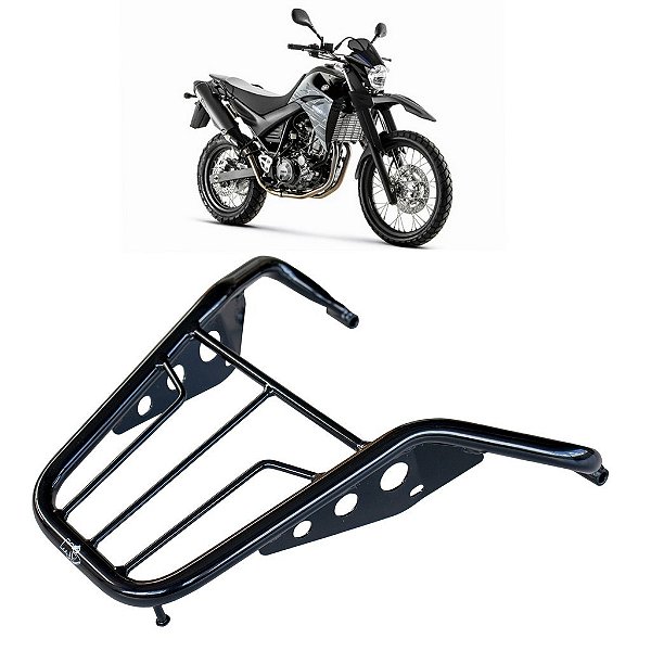 BAGAGEIRO XT 660 R 2005 A 2018 CURTO PRETO XT660R MA ACESSÓRIOS