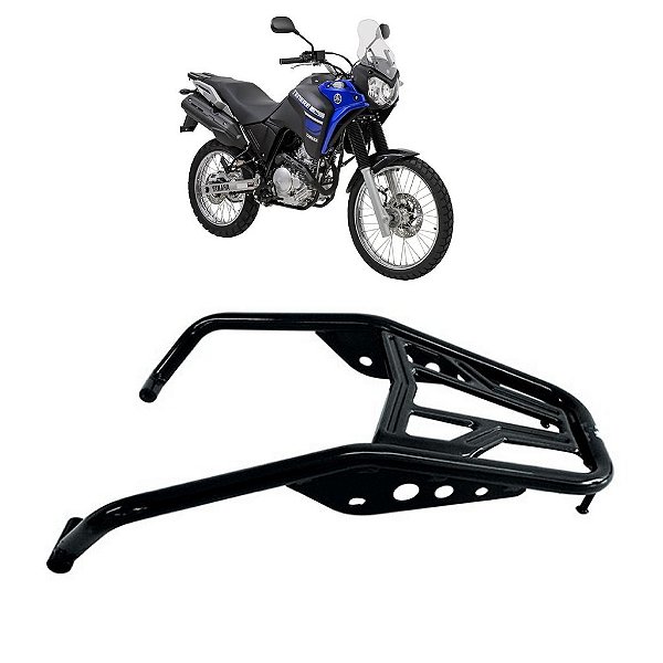 BAGAGEIRO XTZ 250 TENERE 2010 A 2015 PRETO MA ACESSÓRIOS