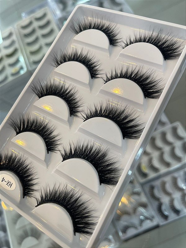 Cilios Estilo Mink HX-4