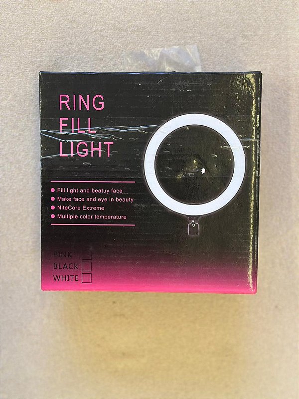 Iluminação Ring Light LED 6 Polegadas com Tripé de mesa
