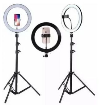 Iluminação Ring Light LED 14 Polegadas com Tripé D-360A