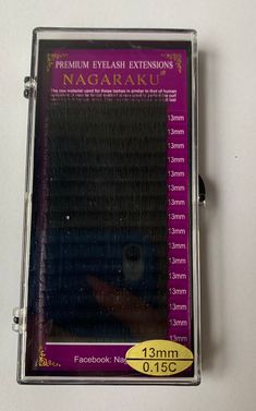 Cilios Fio A Fio Nagaraku 13mm 0.15C
