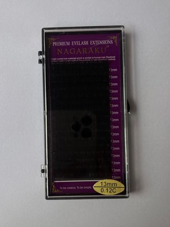 Cilios Fio A Fio Nagaraku 13mm 0.12C