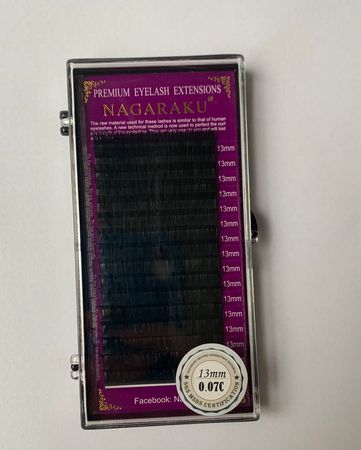 Cilios Fio A Fio Nagaraku 13MM 0.07C