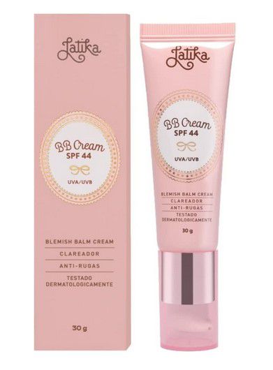 BB cream latika clareador FPS 44 - anti-rugas bege claro