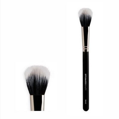 Pincel Duo Fiber Médio S143 - Sffumato Beauty